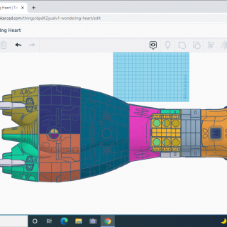 The Wandering Heart TinkerCAD