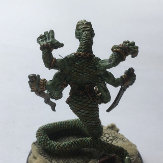 Snakemen slithering and a Hero to defeat them all…