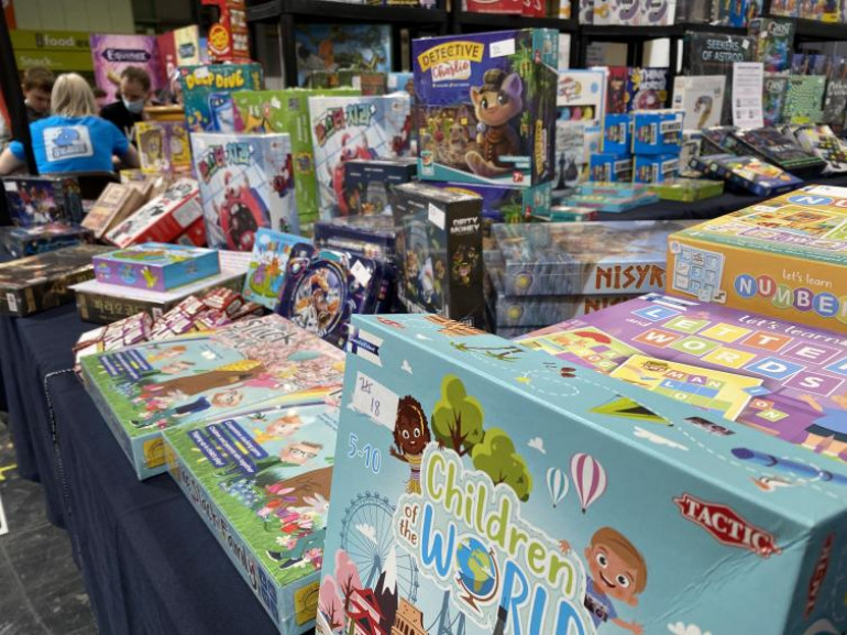 There are Plenty of Children's Board Games at UKGE too!