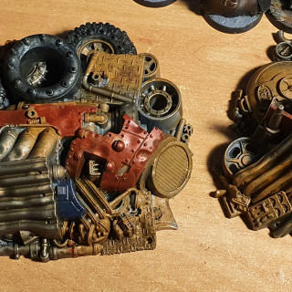 Scrap pile scenery