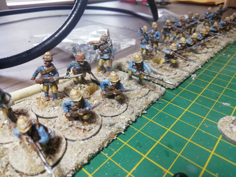 I picked up some more dismounted camel corp so I have enough to make a decent square for the battle of Abu Klea