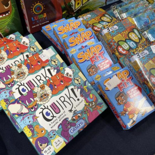 There are Plenty of Children's Board Games at UKGE too!