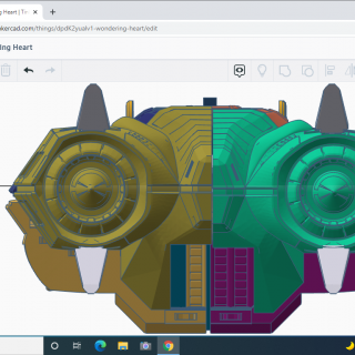 The Wandering Heart TinkerCAD