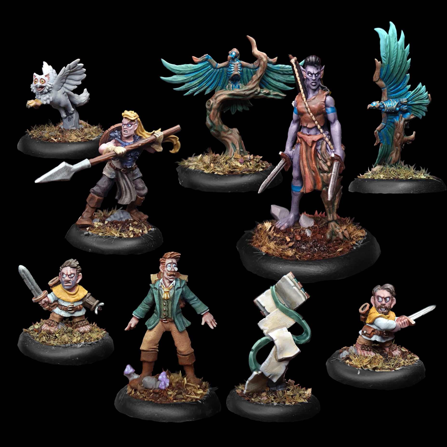 ArcWorlde Tales From The Journal Characters - Warploque Miniatures