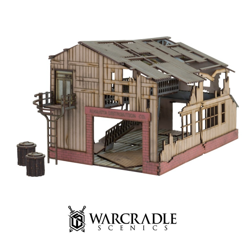 Augusta Demolished Warehouse - Warcradle Scenics 22
