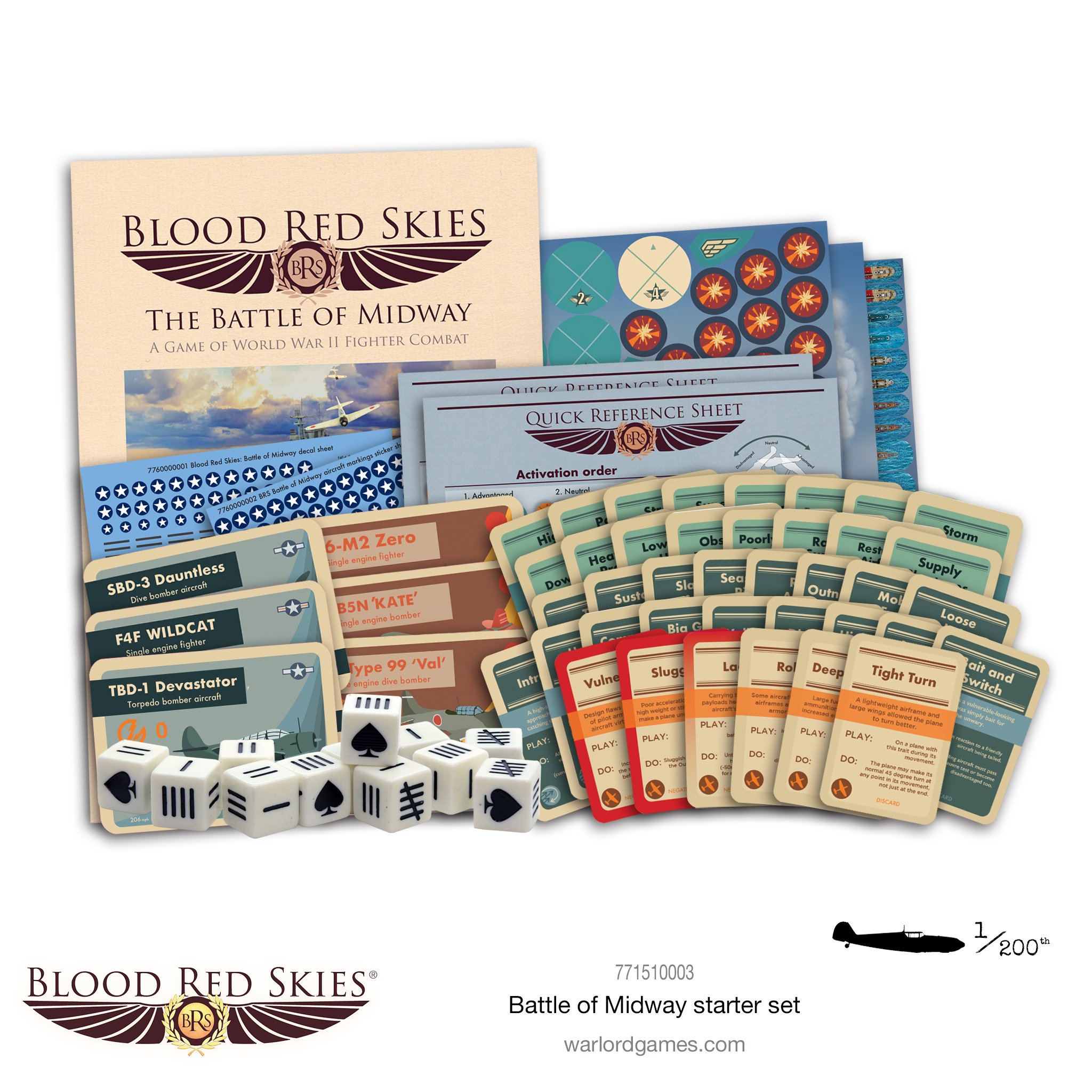 Battle Of Midway Components - Blood Red Skies