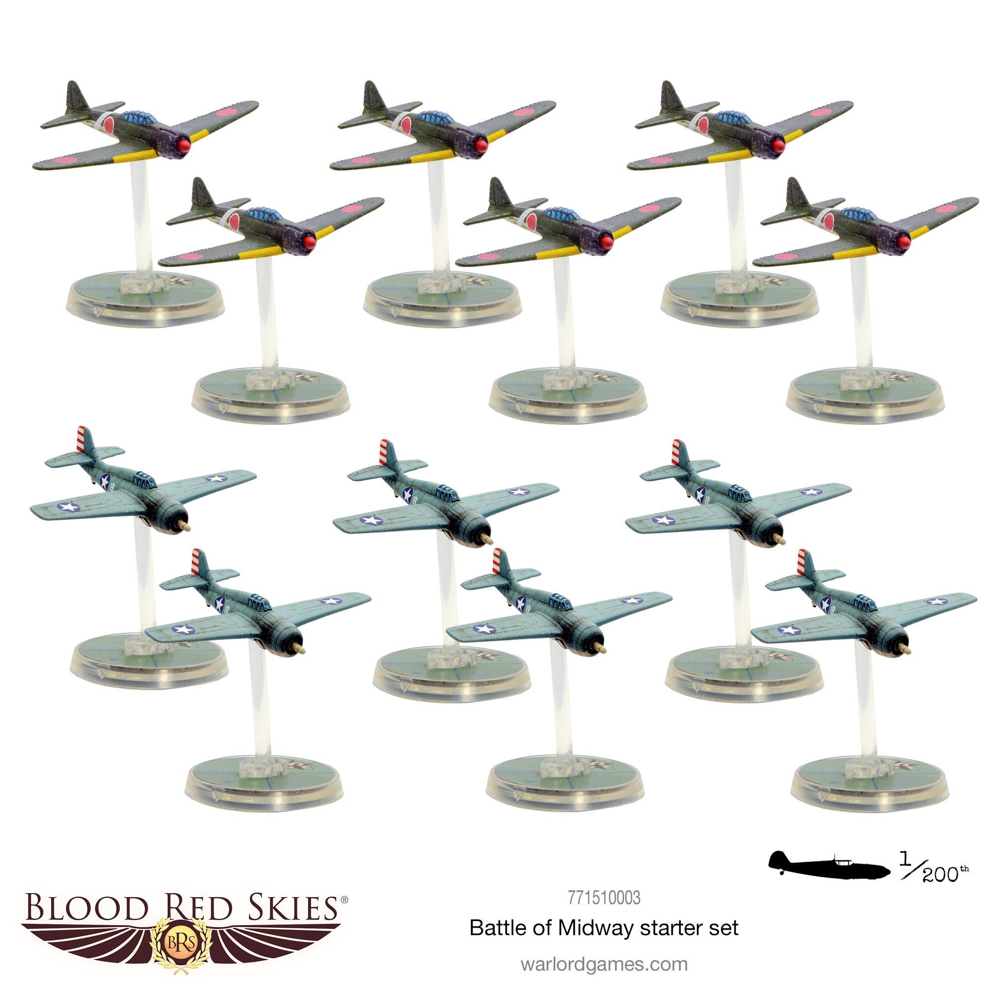 Battle Of Midway Planes - Blood Red Skies