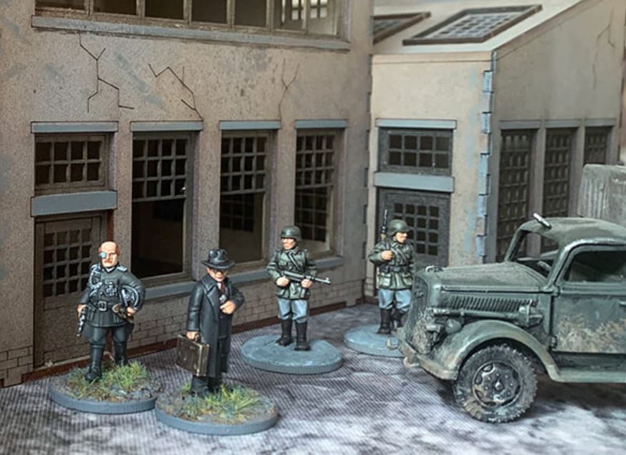 Gestapo Officer Painted - Grey For Now Games