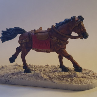 Horsies - contrast paints for the win