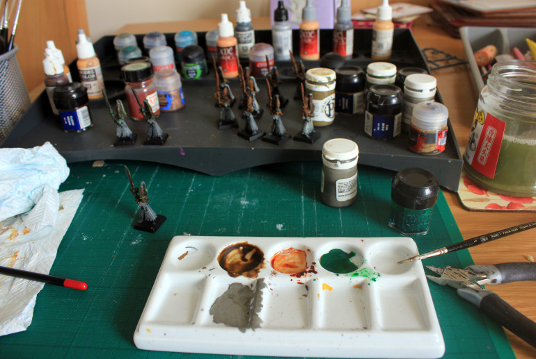 Projects on the Paint Desk