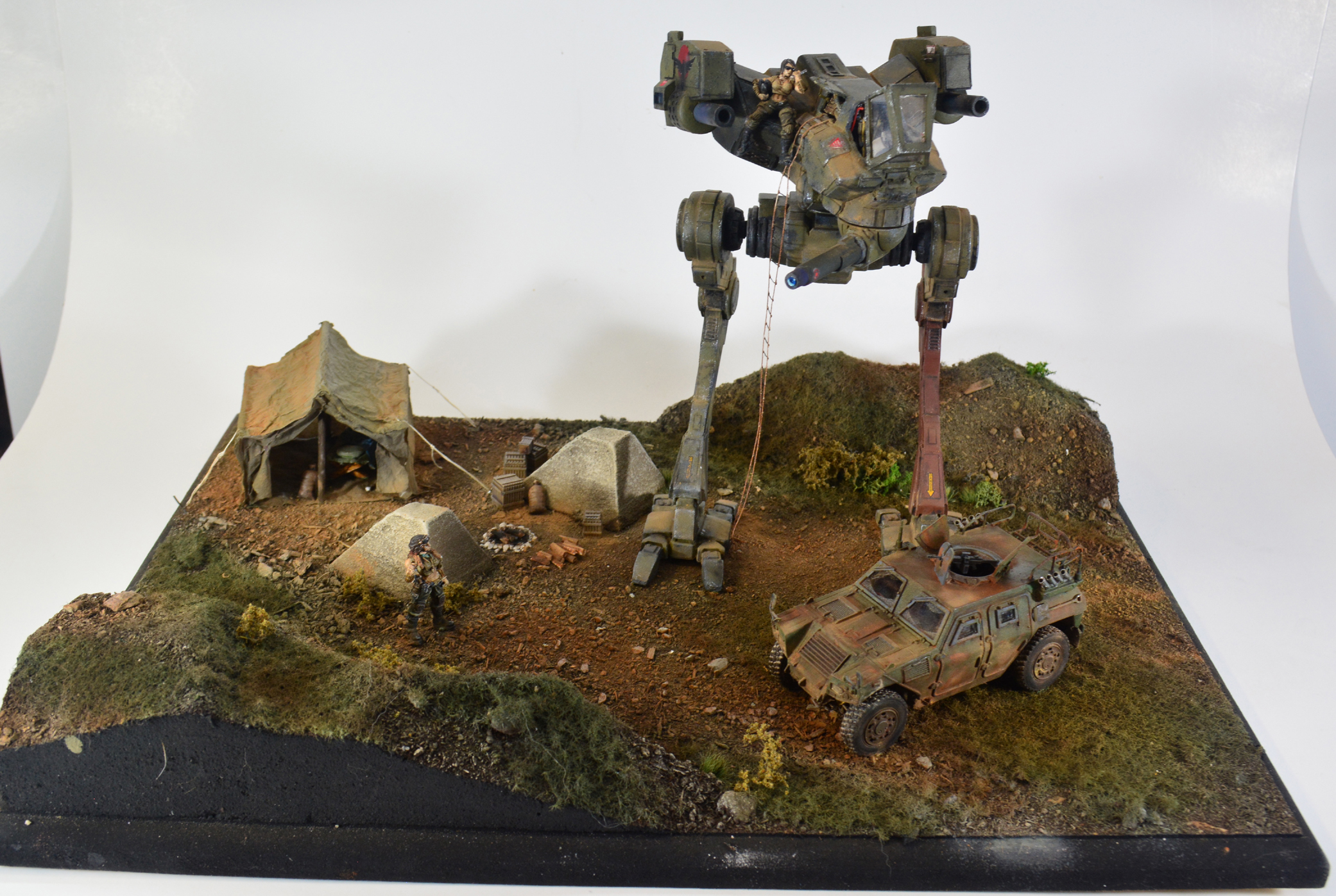 Battletech Diorama #2 by hearne
