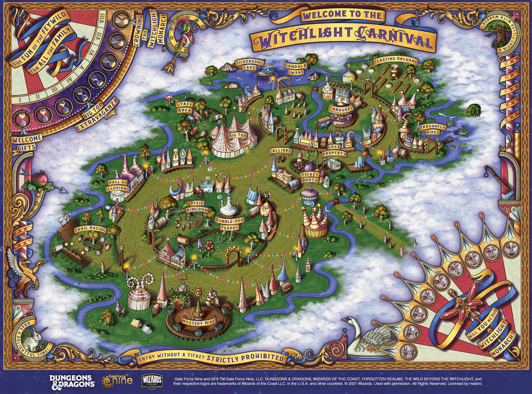 Carnival Map - Gale Force Nine