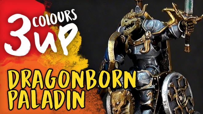 Dragonborn Paladin Painting Tutorial | Dungeons & Diversity