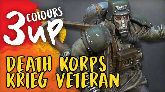 40K Kill Team Painting Tutorial – How To Paint A Death Korps Of Krieg Veteran