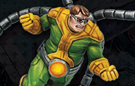 Painéis rivais do Asmodee Marvel Crisis Protocol: Spider-Man vs Doctor  Octopus Board Game em inglês