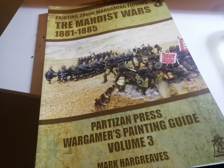 I picked up this book awhile ago and it took me away from GW paints for the first time and on to valleyo bottles. The guide has helped me a lot as I'm such a speedy painter it's made me take more care and I hope to expand on that paint range. This was my last British unit for the Sudan.