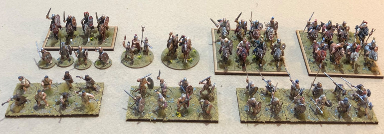 Final review of the finished warband
