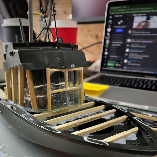 Turning a Vietnam-era PBR into a shark-hunting fishing boat for ORKS!