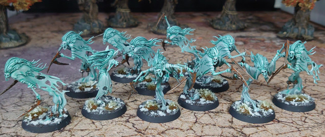 Banshee and Dreadscythe Harridans