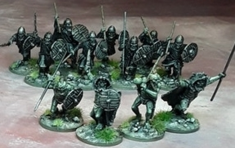 The undead berserkers look really cool and there seems to be plenty of variety in warriors in the background.