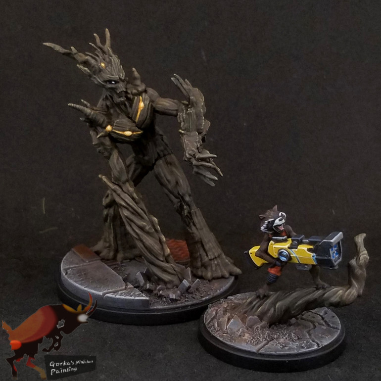 Rocket and Groot ×2