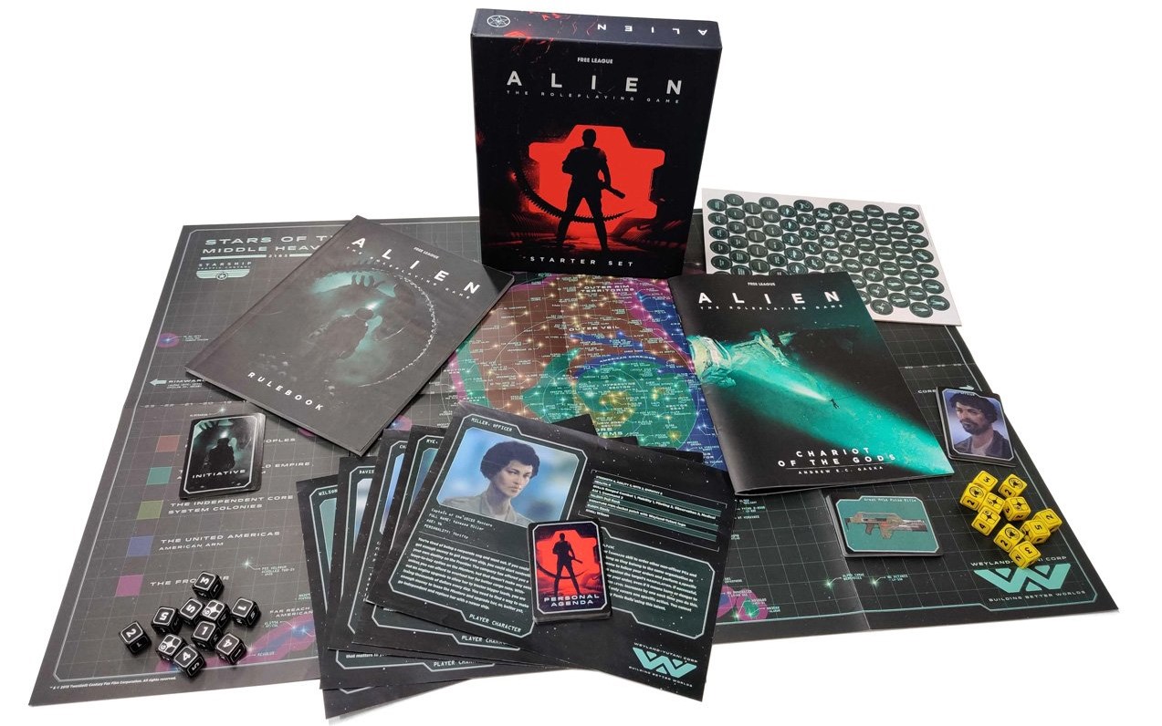 ALIEN RPG Starter Set Review | Free League Publishing – OnTableTop