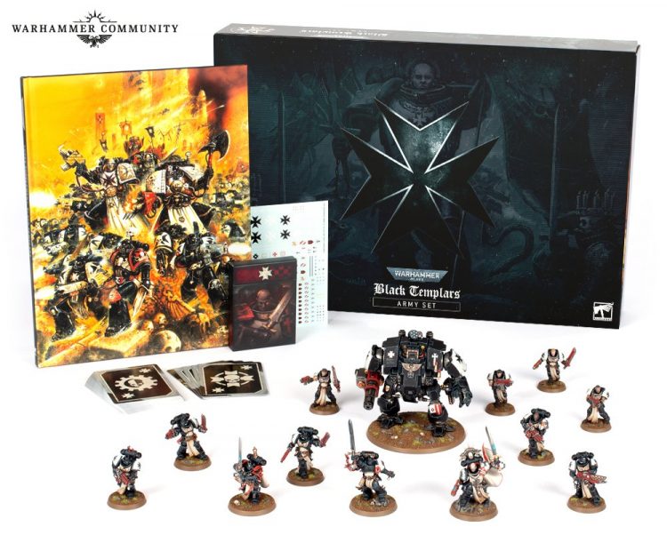 WH40K Black Templar Army Set Available To Pre-Order This Weekend ...