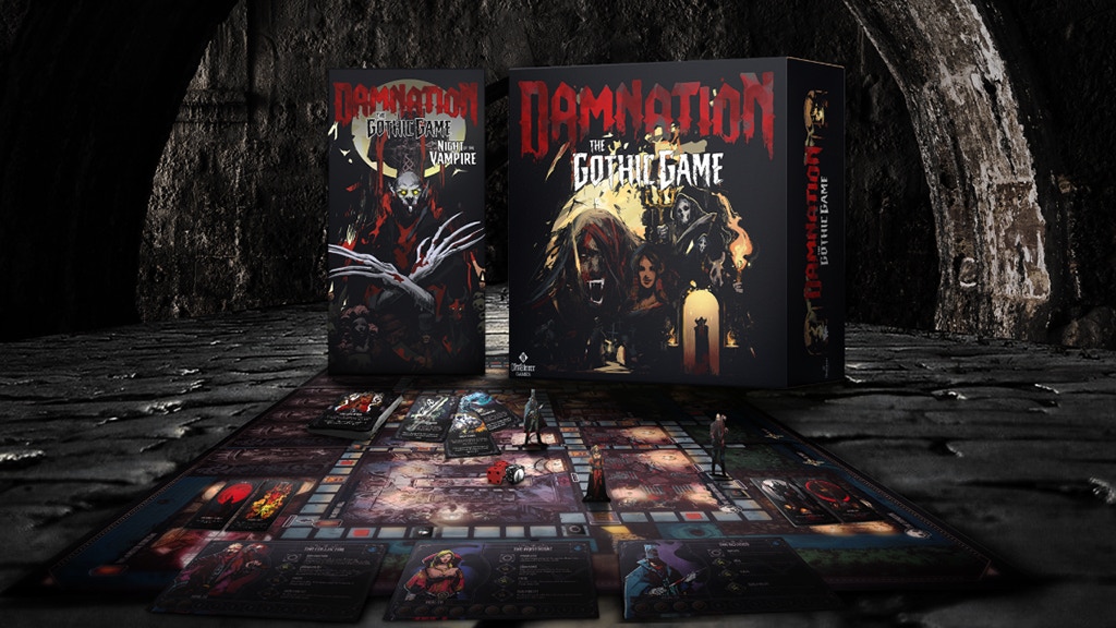 Damnation The Gothic Game Kickstarter - Blackletter Games