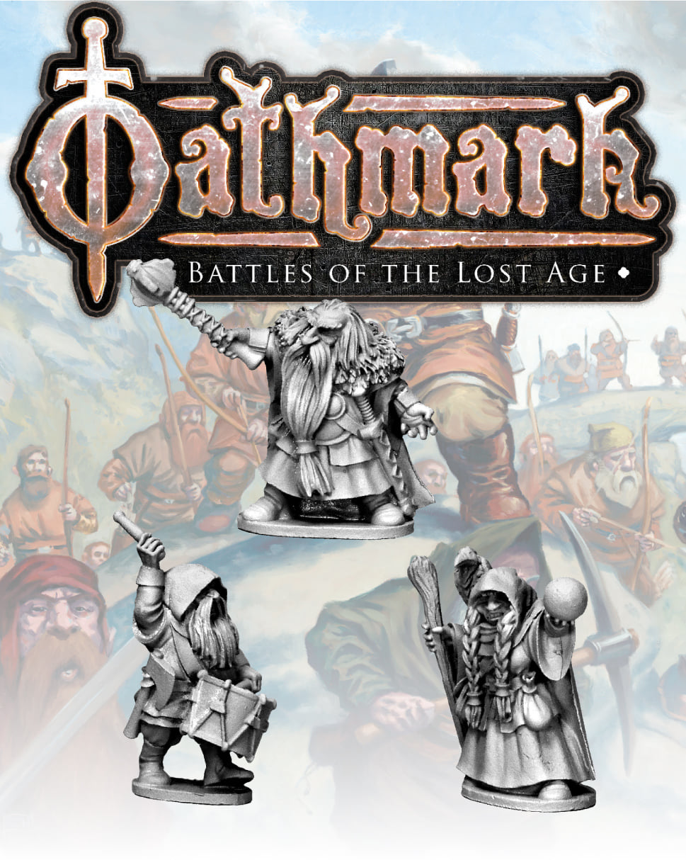 Dwarf Light Infantry Characters #1 - Oathmark