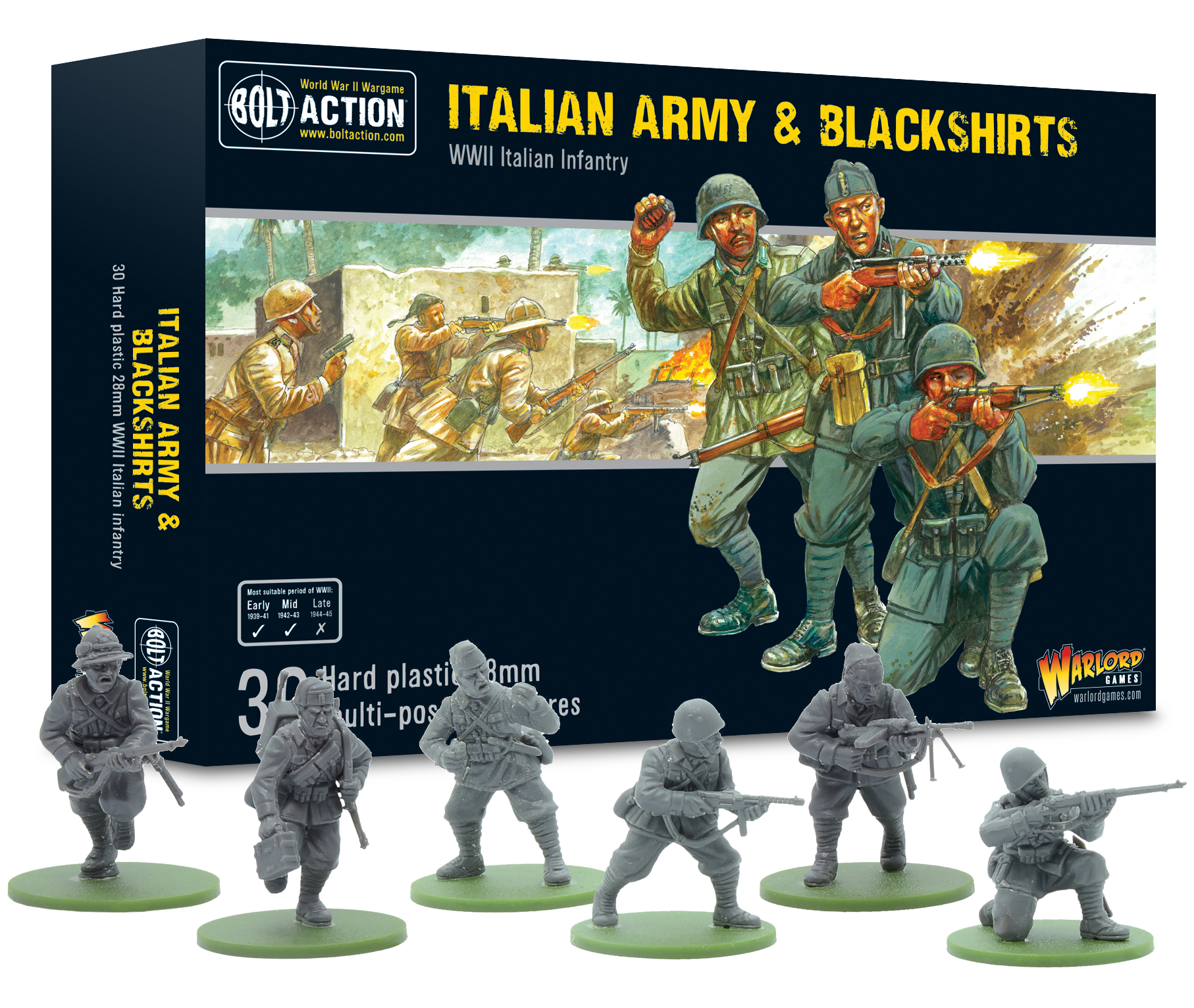 Italian Army & Blackshirts - Bolt Action