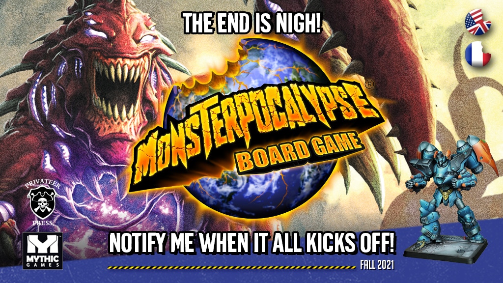 Monsterpocalypse Board Game Kickstarter - Mythic Games