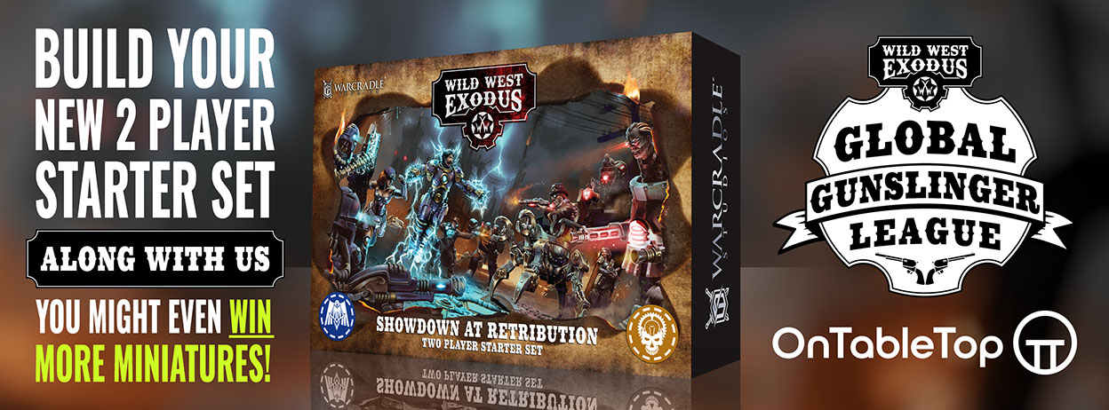 Build your new 2 player starter set along with us, You Might Even Win More Miniatures!
