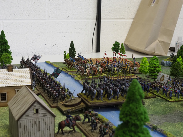 French cavalry advance