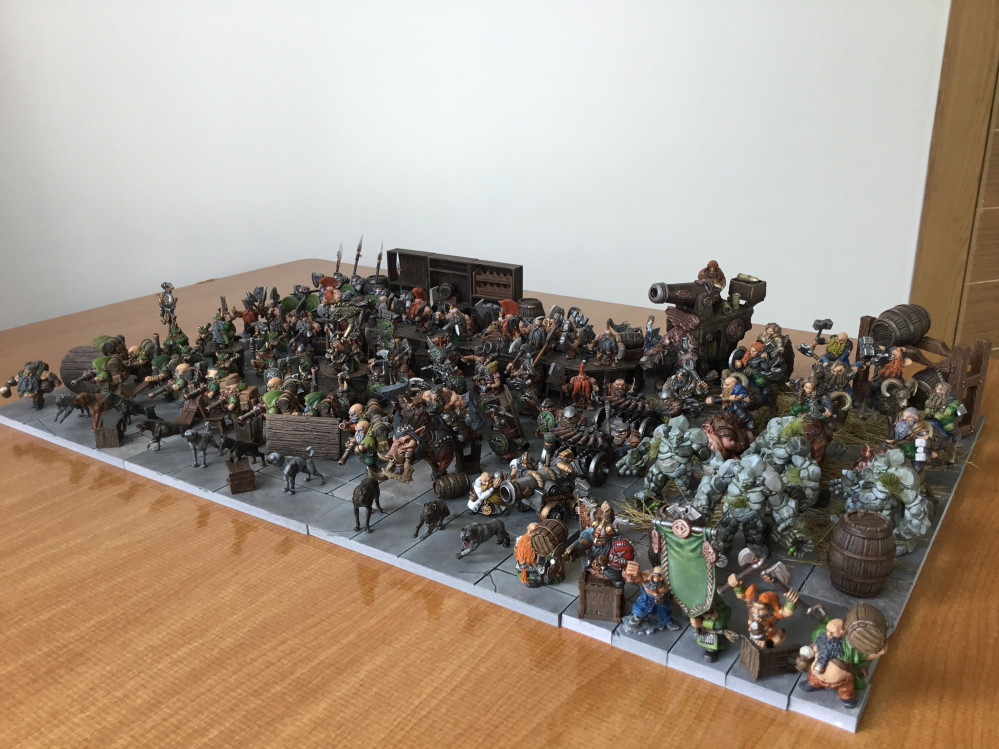 Defenders of the Tavern – Kings of War Dwarfs