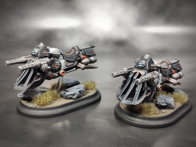 WIP lawmen iron horses. (no riders yet)