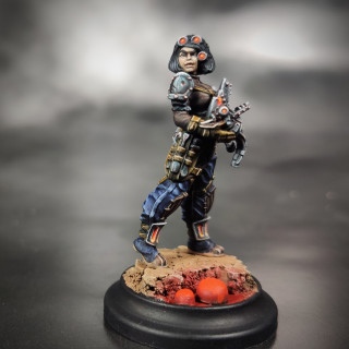 The meanest mechanic in Retribution... Emily Nougier!