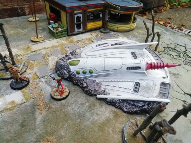 Crashed UFO
