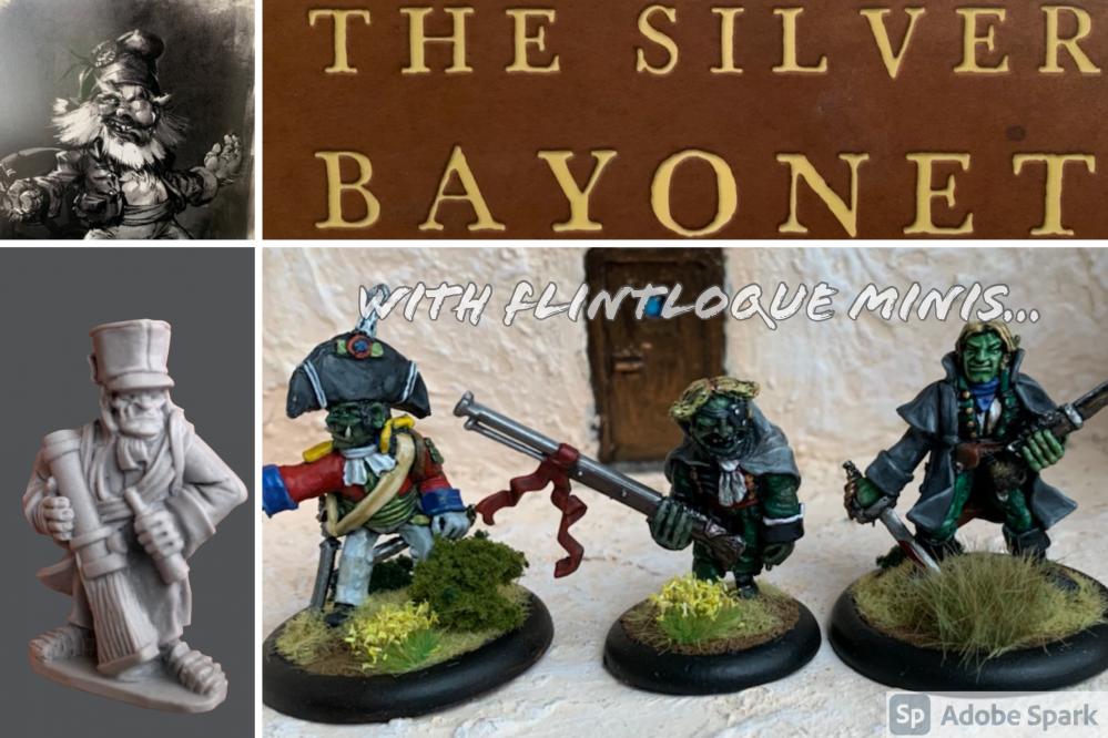 Using Flintloque minis for “Silver Bayonet”