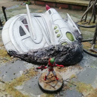 Crashed UFO