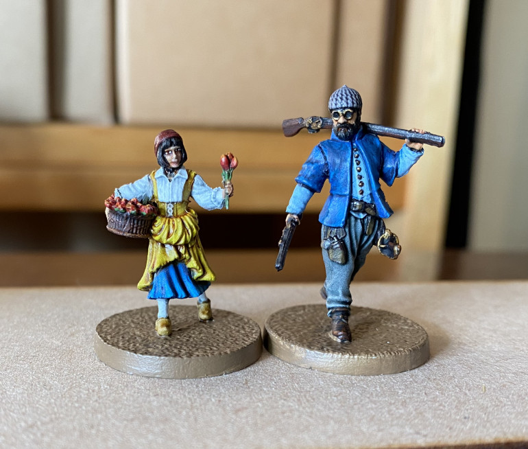 Jean and Natalie finish off my Royal Musketeers faction. 