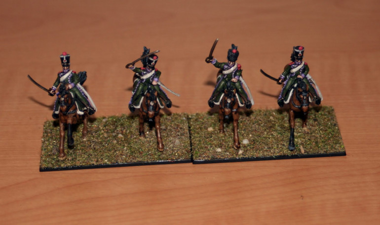 Chasseurs as skirmishers.