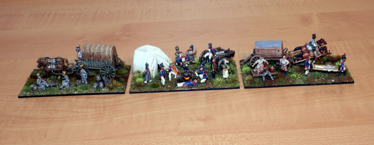 Three camps for 36 points of troops.