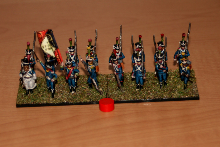 The Line formation - essential for British armies.