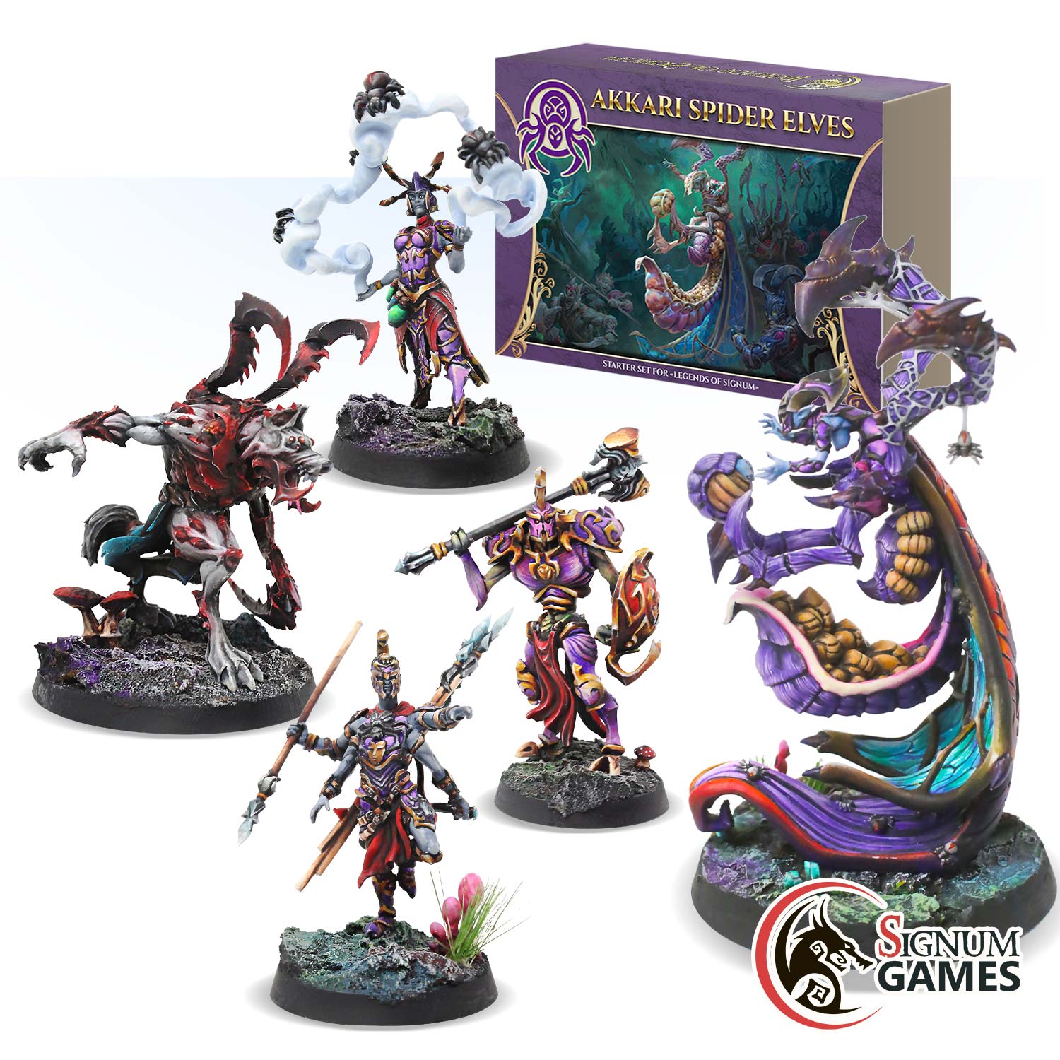 Akkari Spider Elves Starter Box - Legends Of Signum