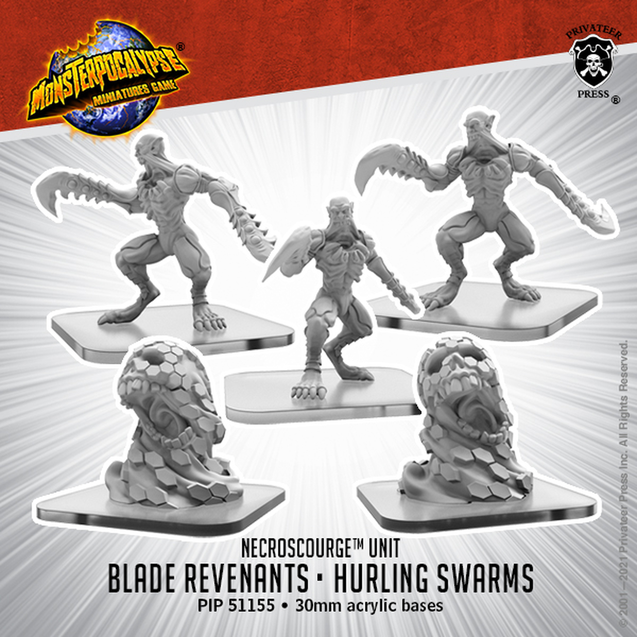 Blade Revenants And Hunting Swarm - Monsterpocalypse