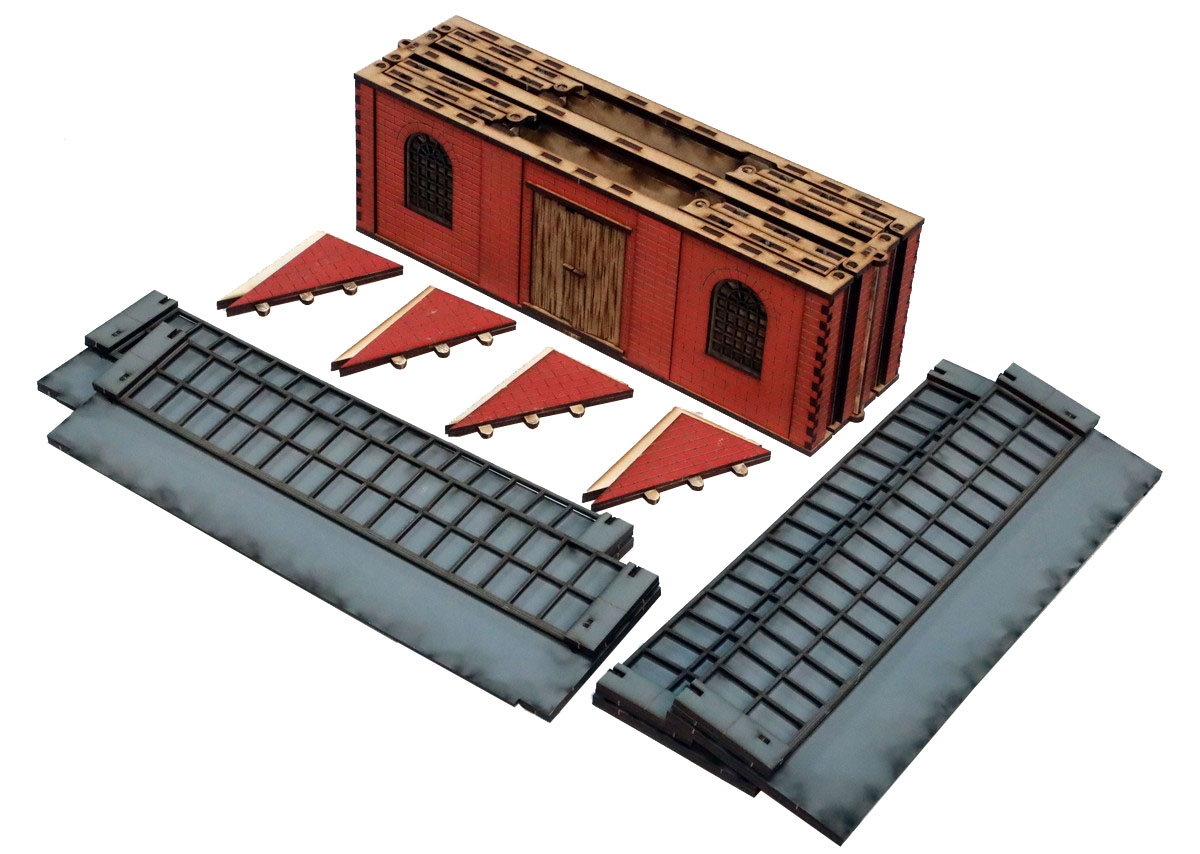 Brick Factory Folded - Mad Bob Miniatures