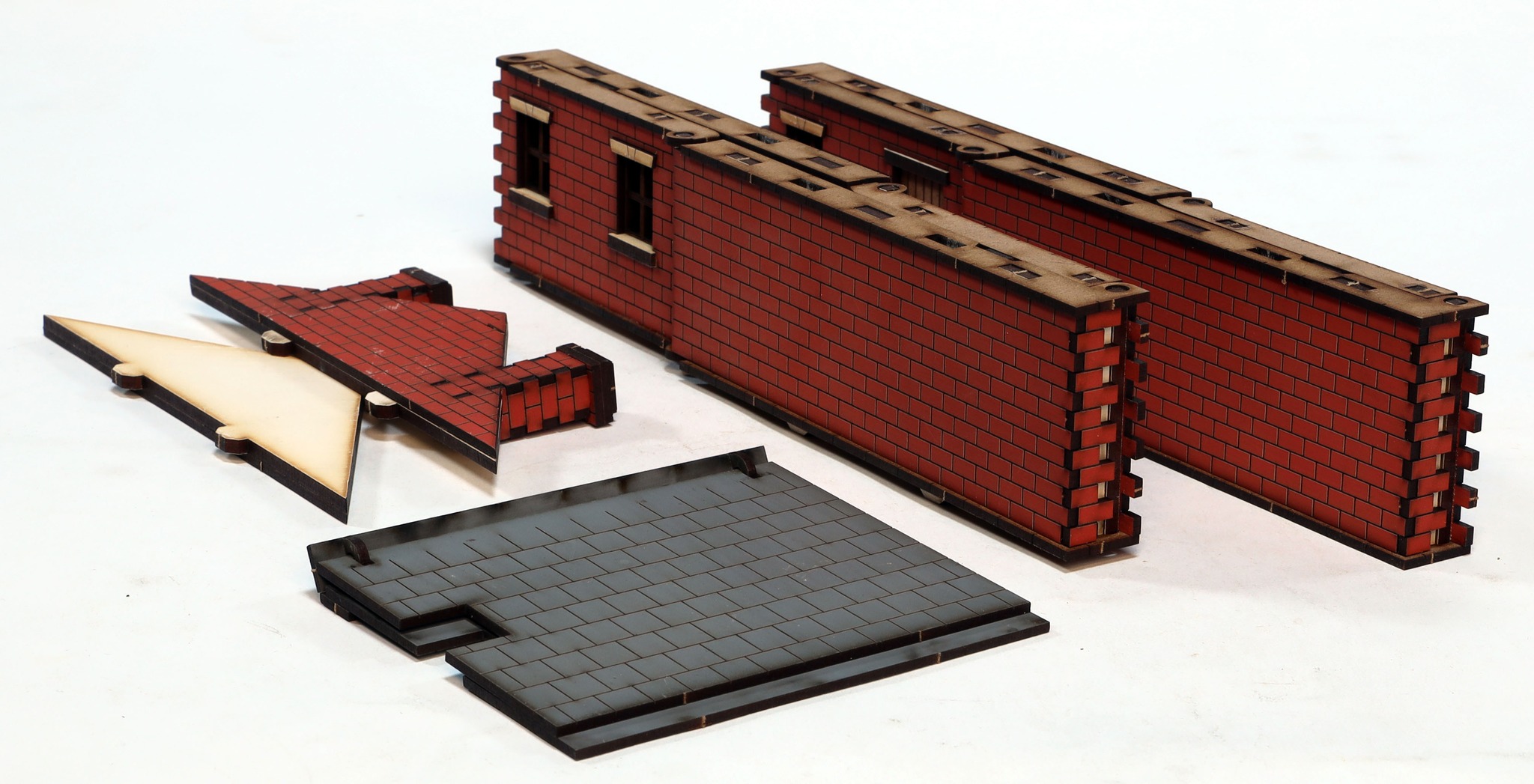 Brick Shop Folded - Mad Bob Miniatures