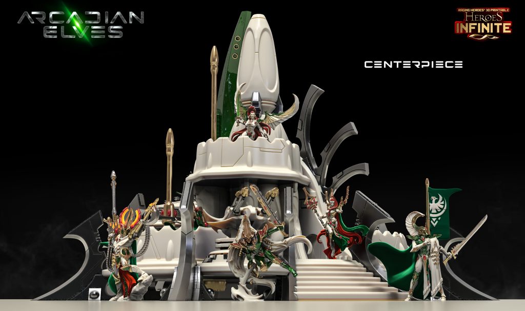 Arcadian Elves Grace Raging Heroes’ Heroes Infinite Patreon ...