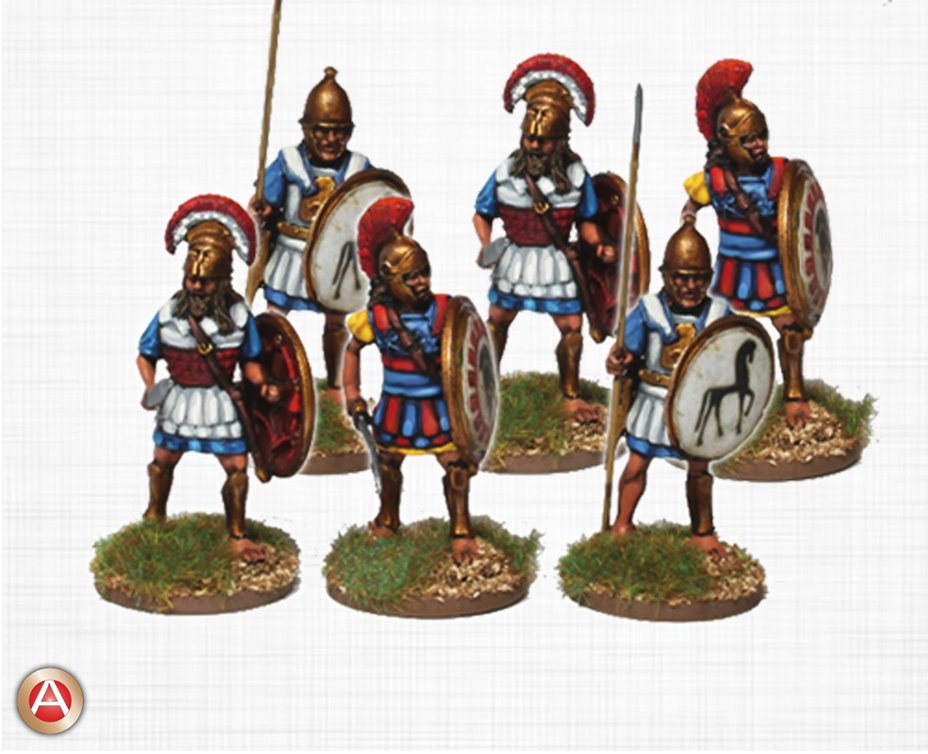 Etruscan Warriors In Linothorax Armour - Agema Miniatures