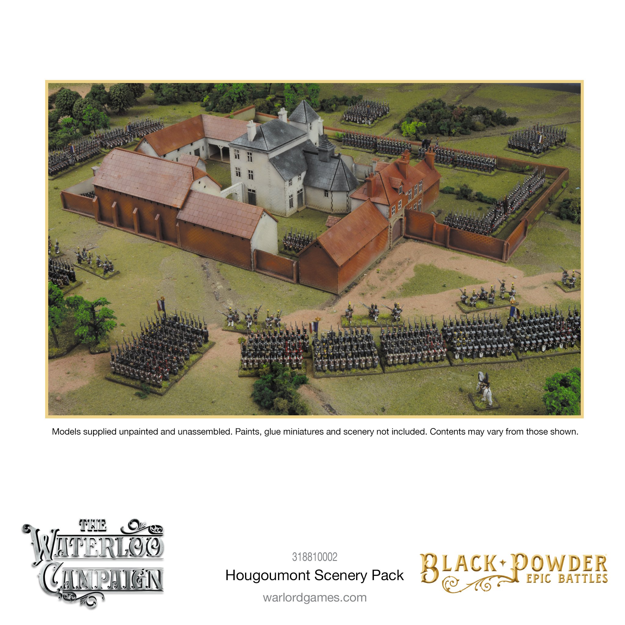Hougoumont Scenery Pack - Black Powder Epic Battles